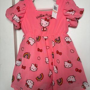 Hello kitty Pink dress size 2T NWT